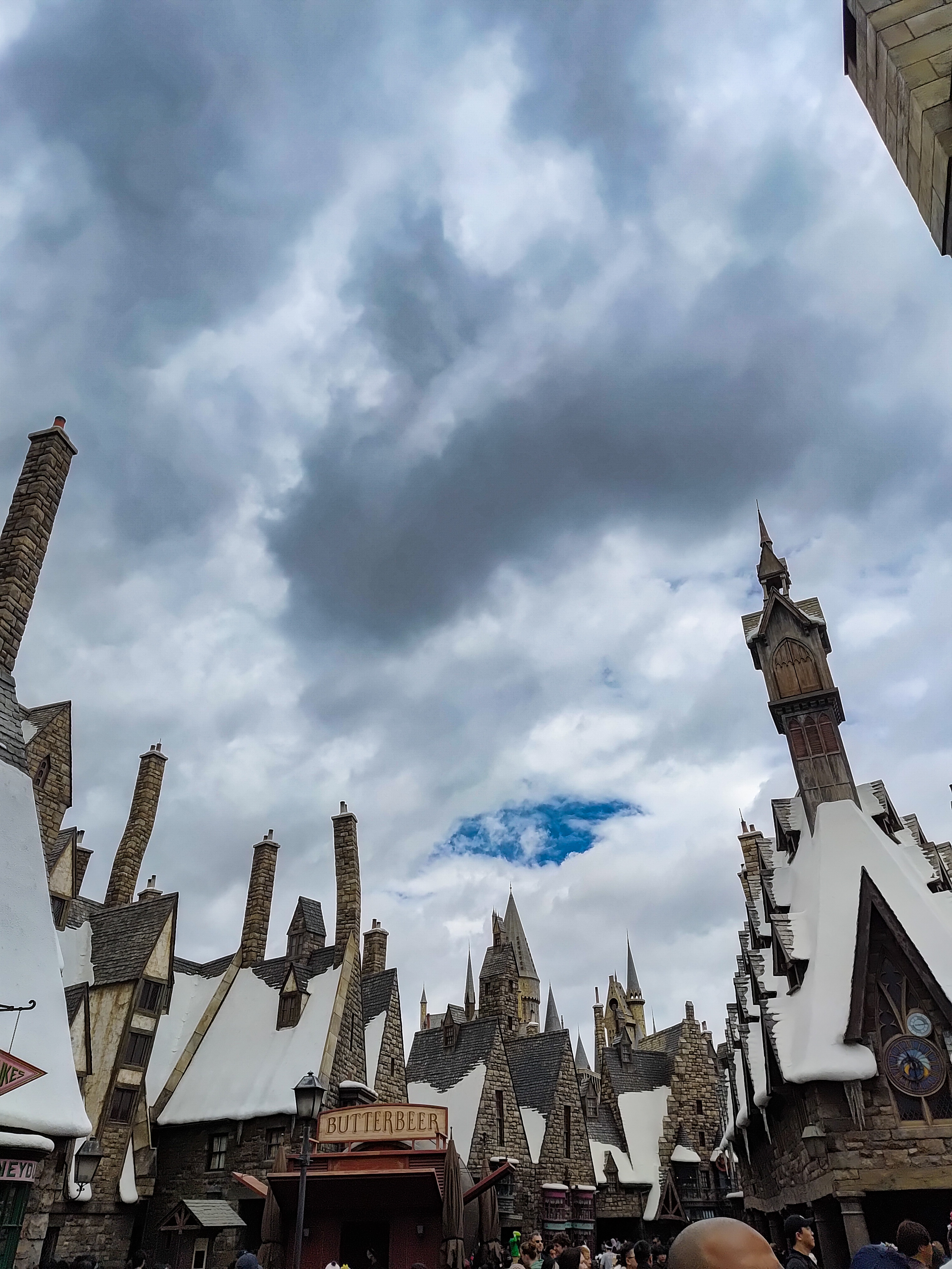 A view from the Wizarding World of Harry Potter at Universal Studios Japan