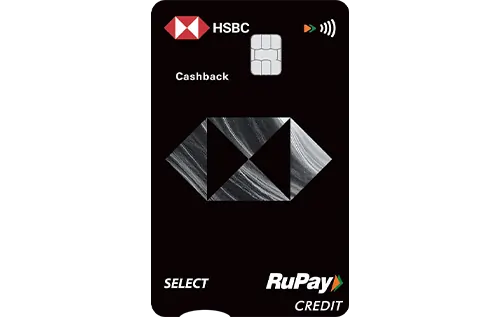 HSBC RuPay Cashback Credit Card