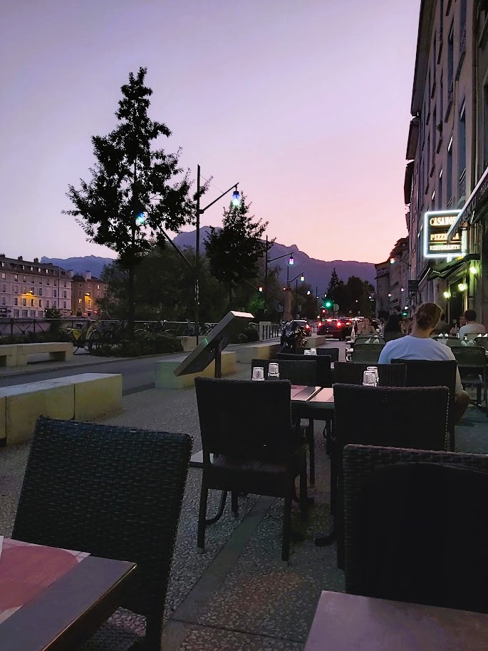 Historic architecture in Grenoble