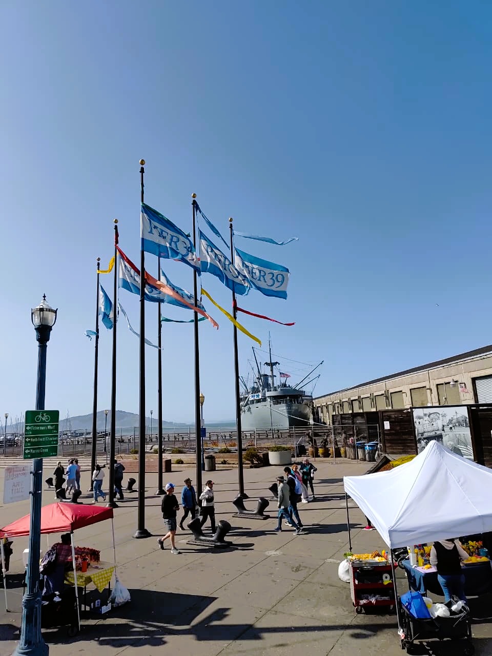 Golden hour light hitting the Palace of Fine Arts